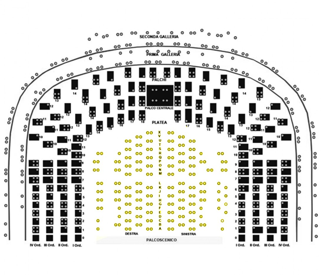 ‘Giselle – Milan, 13/10/2026’ – Stalls/Parterre