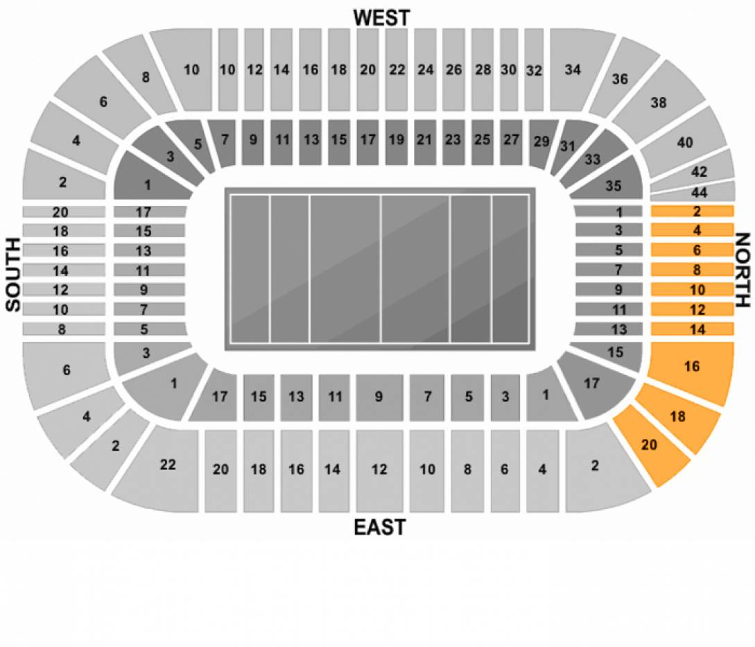‘Scotland – England . Six Nations’ – North Upper Tier