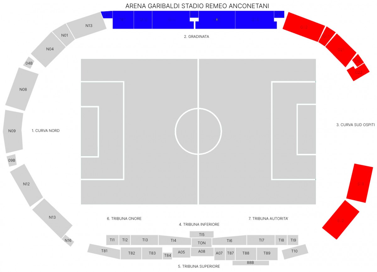 ‘Pisa – Lecce ,’ – Longside