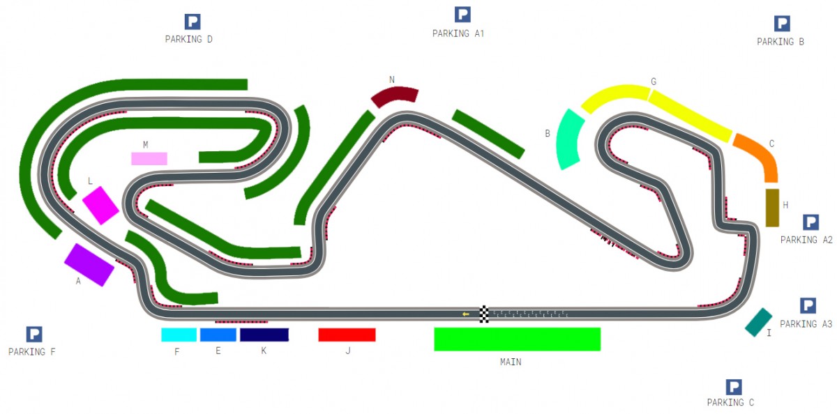 ‘Catalan GP . 2026’ – Maingrandstand D (3 Days)