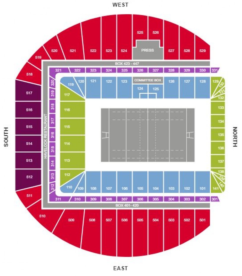 ‘Ireland – Italy . Six Nations’ – West Stand Lower