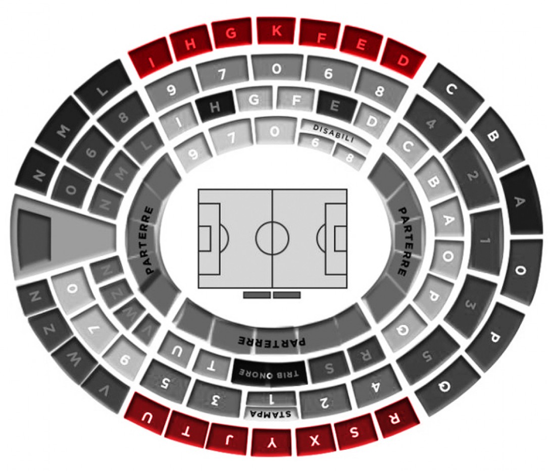 ‘Hellas Verona – Parma’ – Longside Tribuna Superiore