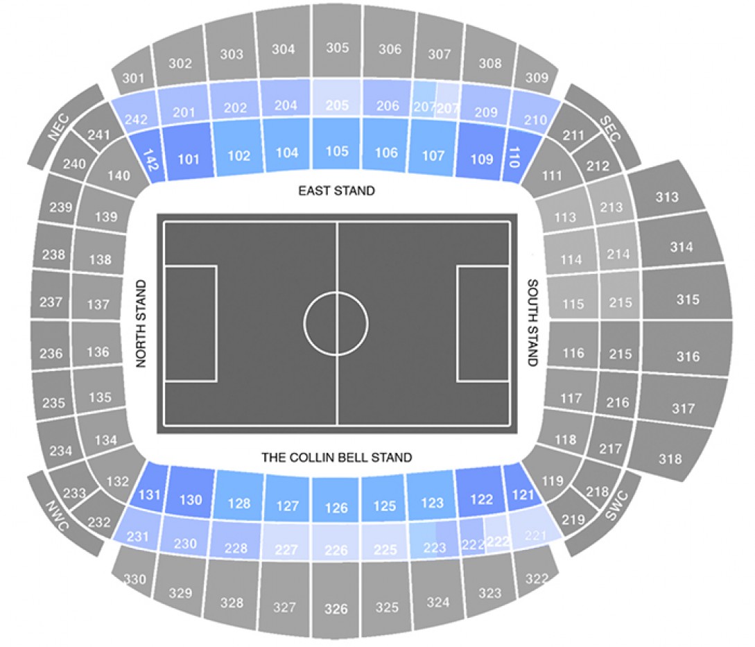 ‘Manchester City – Burnley .’ – Longside Middle/Lower