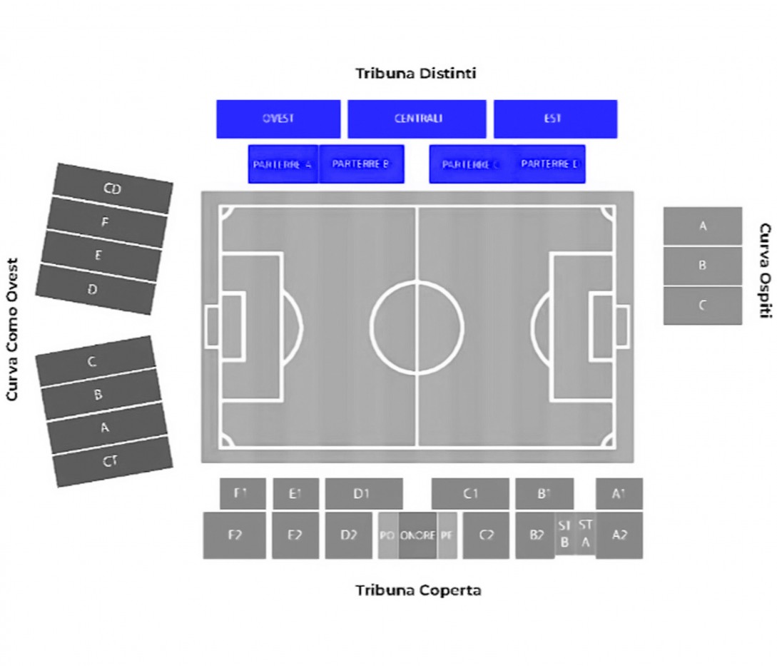 ‘Como – Roma’ – Longside Distinti
