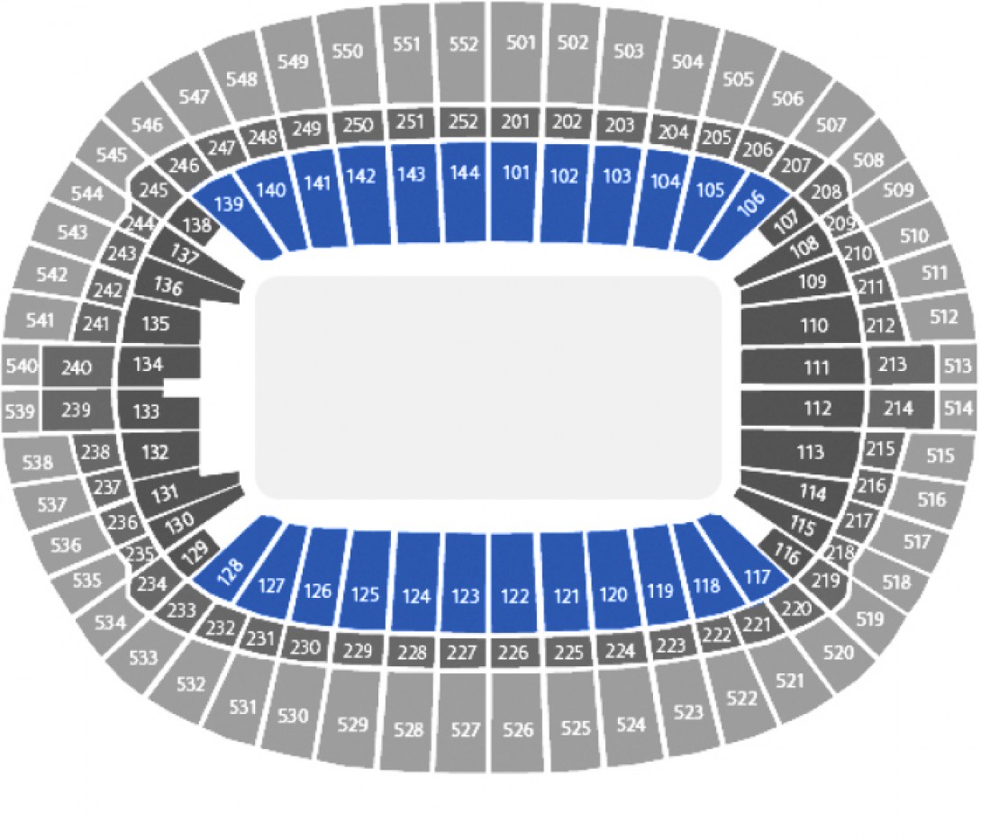 ‘EFL CUP FINAL 2026: Arsenal – Manchester City .’ – Longside Lower – Arsenal Side