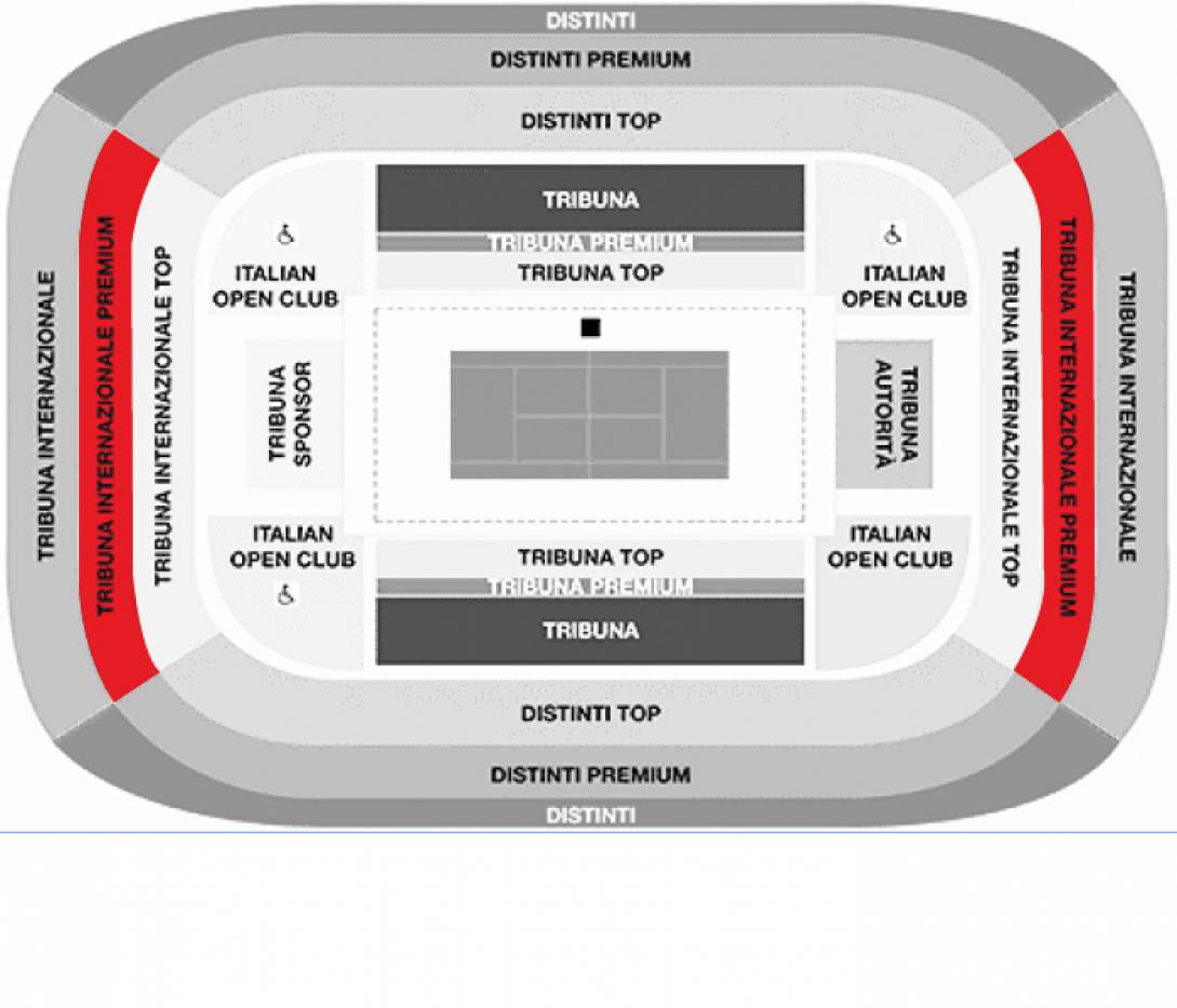 ‘BNL Masters – 7.05.2026 Day Session’ – Tribuna Internazionale Nord/Sud PREMIUM