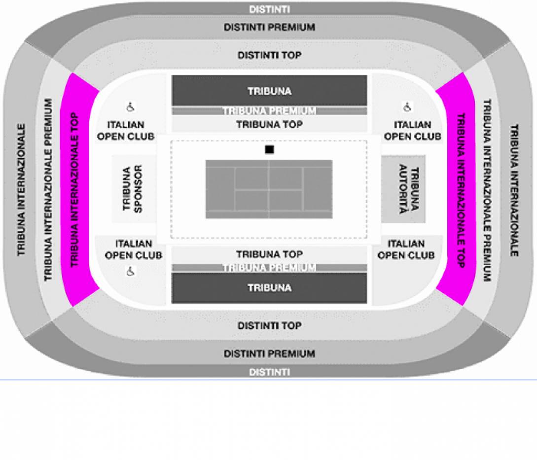 ‘BNL Masters – 16.05.2025’ – Tribuna Internazionale Nord/Sud TOP
