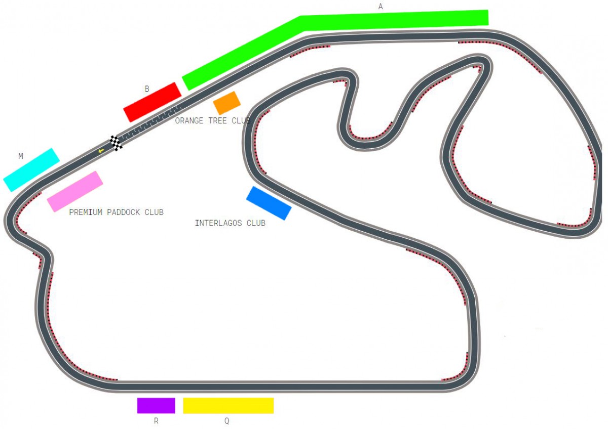 ‘Brazilian Grand Prix . 2026’ – F1 Live – Grandstand N (3 Days)
