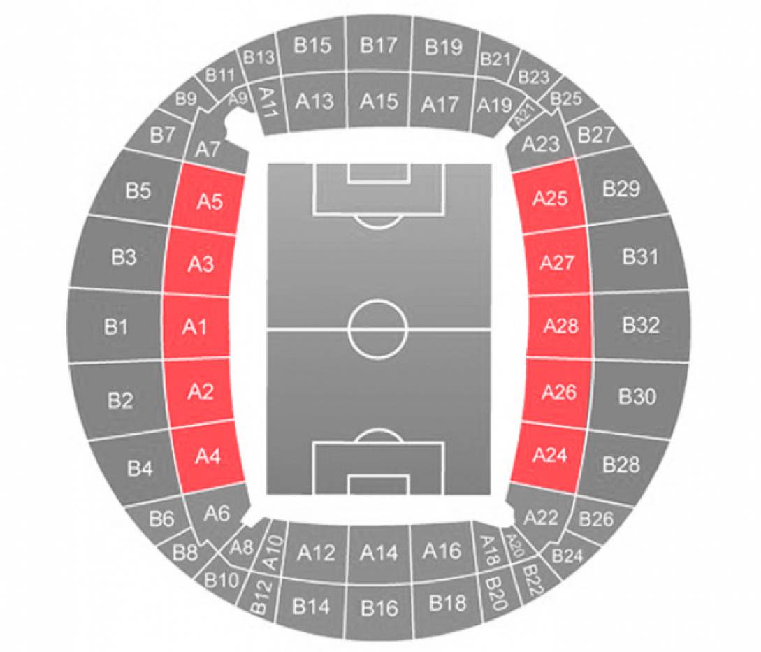 ‘Portugal – Ireland . World Cup Qualifiers’ – Longside Lower
