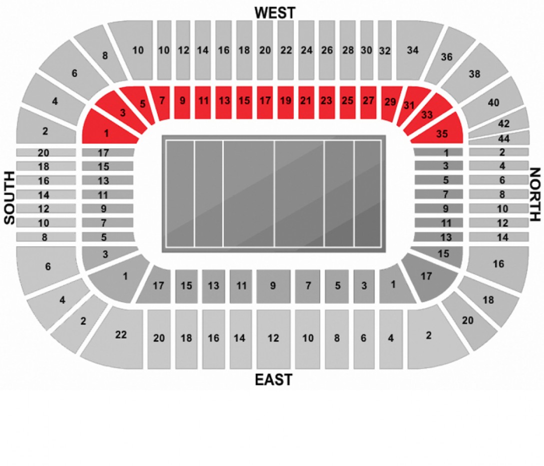 ‘Scotland – England . Six Nations’ – West Lower Tier