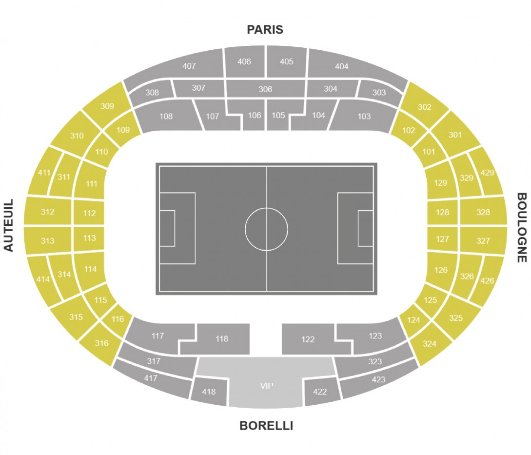 ‘Paris Saint Germain – Strasbourg’ – Shortside