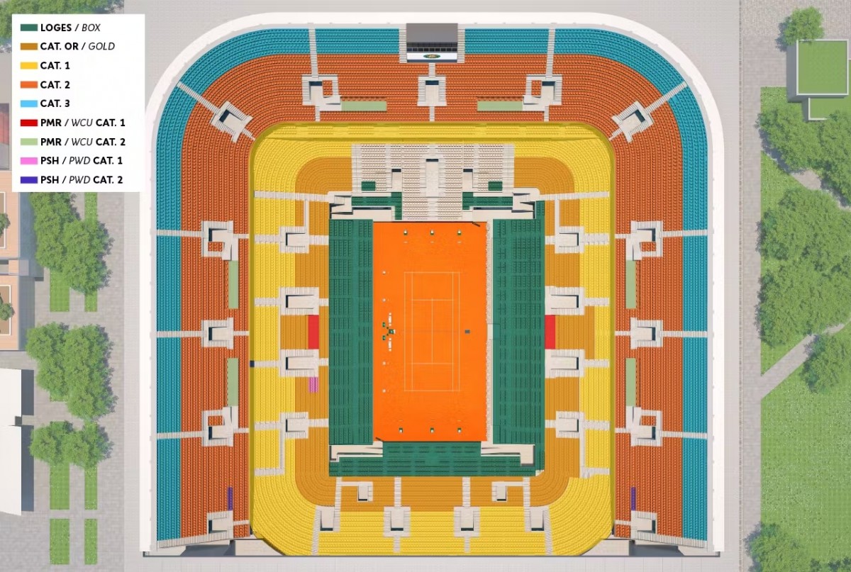 ‘French Open – Roland Garros – Men’s Semis – day 13 – 2nd Semifinal Game’ – Cat 2