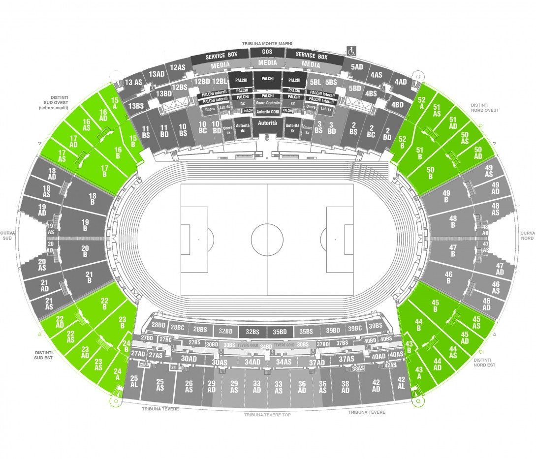 ‘Roma – Parma’ – Distinti