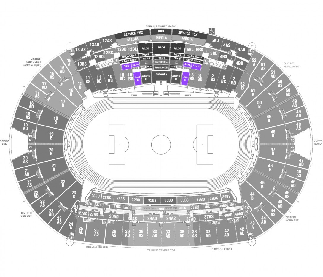 ‘Roma – Viktoria Plzen’ – Tribuna Onore Lateral Vip Hospitality