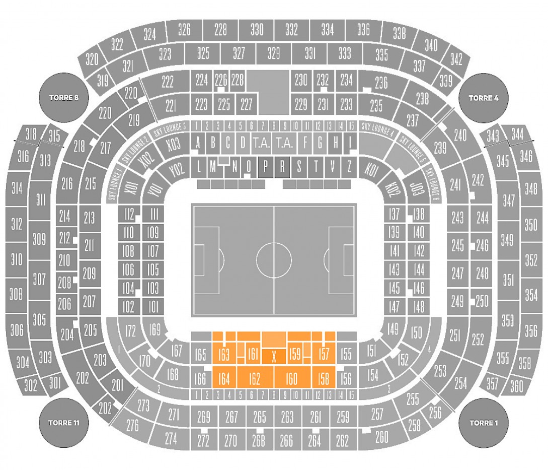 ‘Inter – Kairat Almaty’ – 1st Ring Orange Central