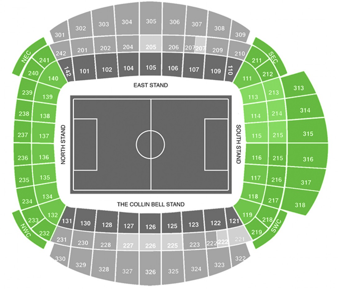 ‘Manchester City – Brighton & Hove Albion .’ – Shortside Upper