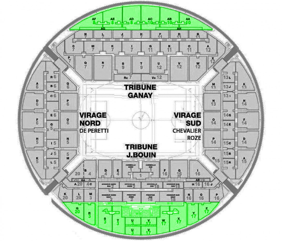 ‘Olympique de Marseille – Angers SCO’ – Longside Upper