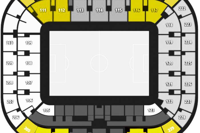 ‘Juventus – Parma’ – Longside Lateral Lower Tier – Block 112