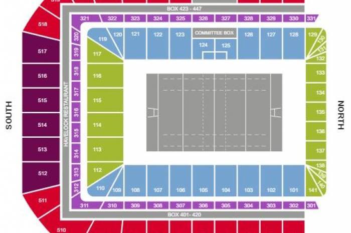 ‘Ireland – Fiji . Autumn International’ – West Stand Lower