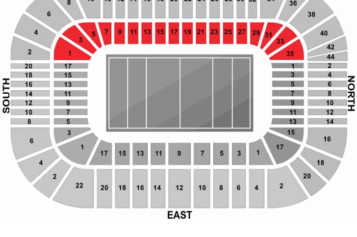 ‘Scotland – Argentina . Autumn International’ – West Lower Tier