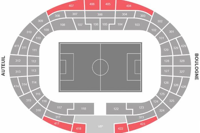 ‘Paris Saint Germain – Ogc Nice’ – Longside Upper