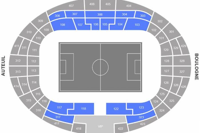 ‘Paris Saint Germain – Angers SCO’ – Longside Middle and Lower