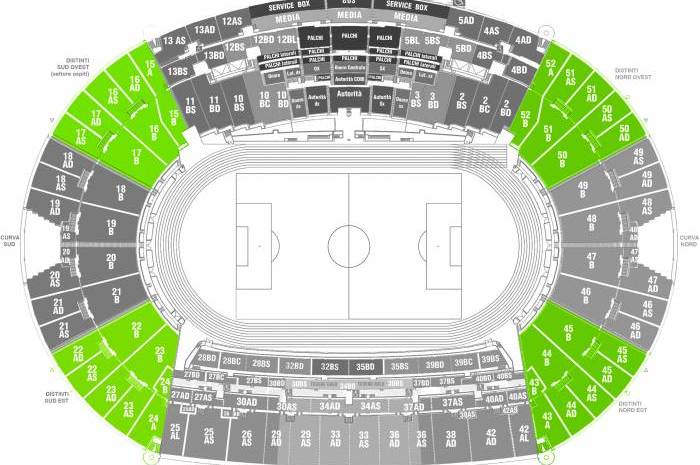 ‘Lazio – Genoa’ – Distinti