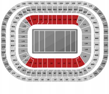 ‘England – Fiji . Autumn International’ – Longside Lower Tier