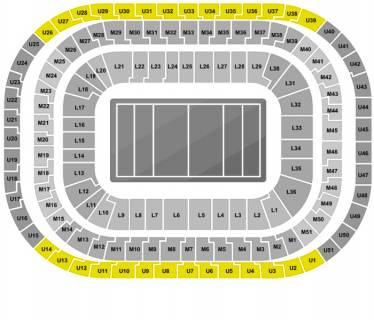 ‘England – Fiji . Autumn International’ – Longside Upper Tier