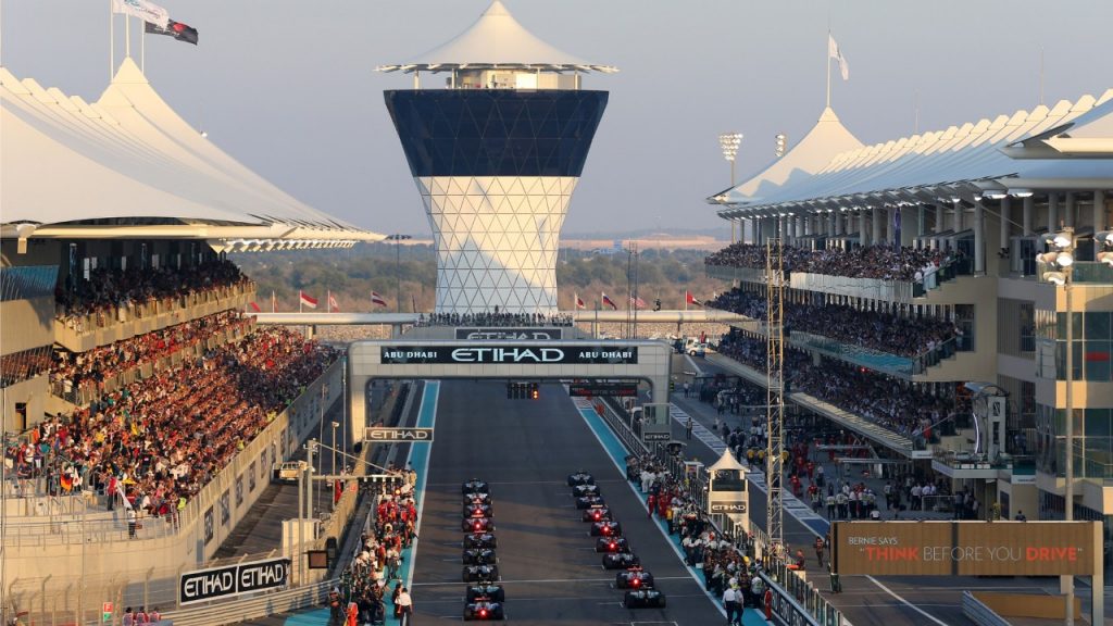 Il gran premio di F1 si concluderà ad Abu Dhabi dal 29 novembre al 1° dicembre